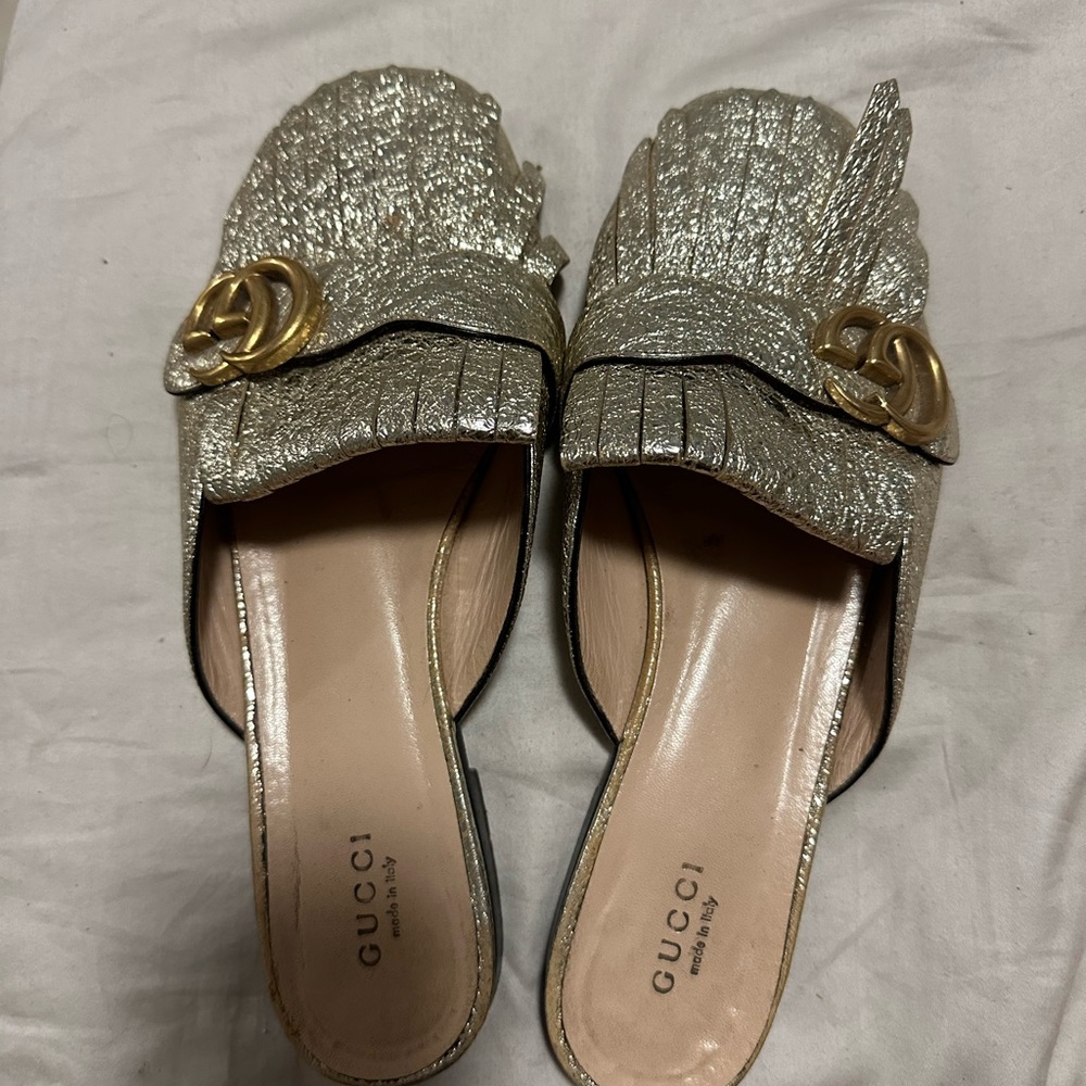 Gucci Silver Women's Shoes
